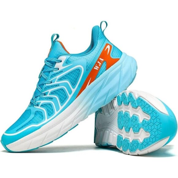 WJA Men\'s Walking Fashion Athletic Sneakers Comfort Working Gym Mesh Shoes.